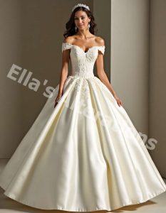 Timeless Bridal Gown Beauty